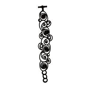 Batucada Summer spirals bracelet NEW tattoo look jewelry Eco friendly